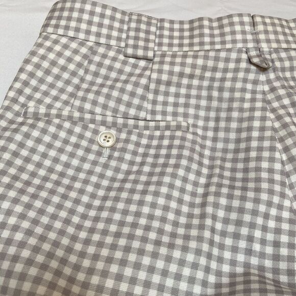 Brook Brothers Black Fleece Vest Suite Size XXS Plaid-New - Picture 13 of 17